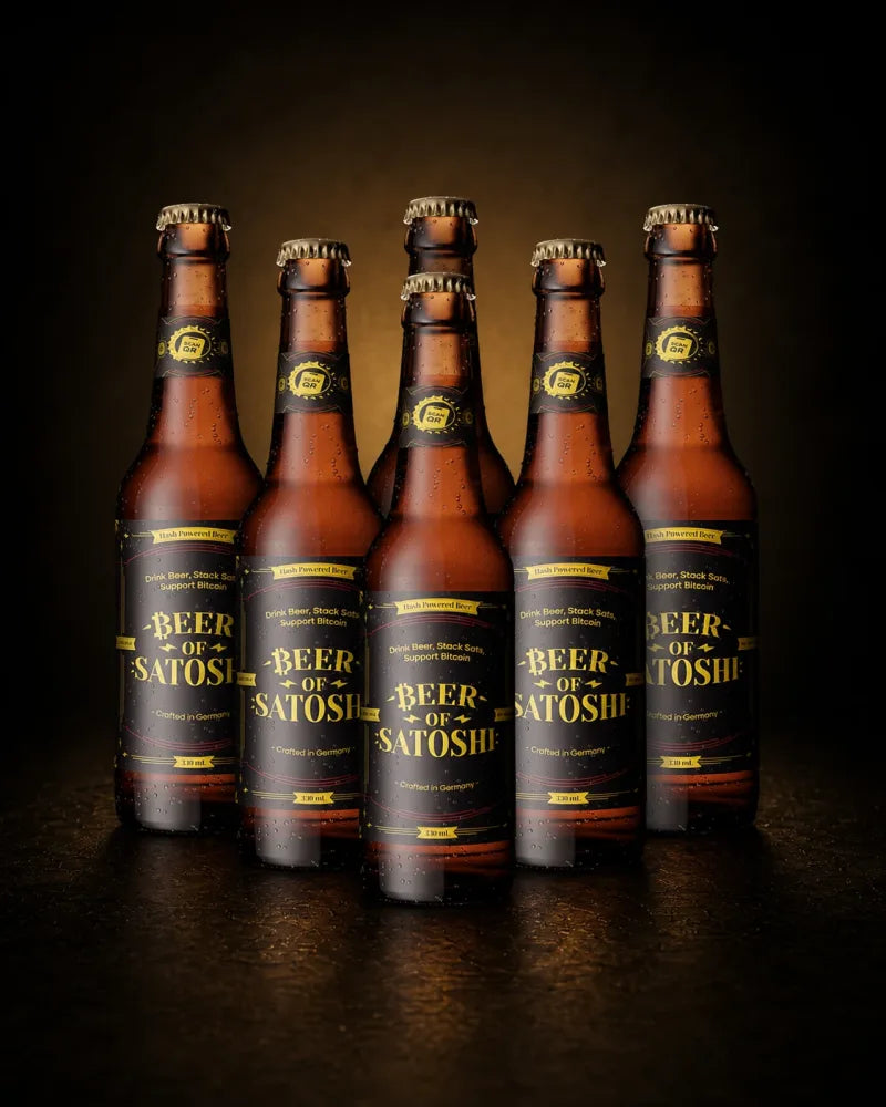 Beer of Satoshi Genesis Lager · 6 bottles